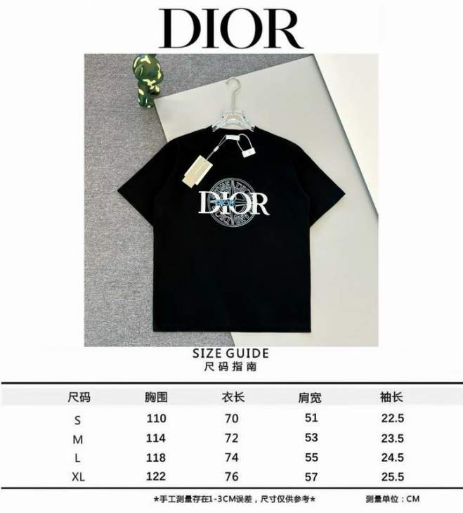 Dior T Shirts Short _SKUDiorS-XLm6tx3715699